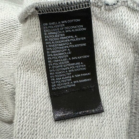 The North Face Grey Blue Rose Crewneck Sweatshirt Women’s Large - Picture 3 of 3